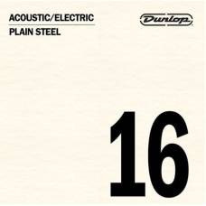 Струна Dunlop DPS16 Plain Steel String .016