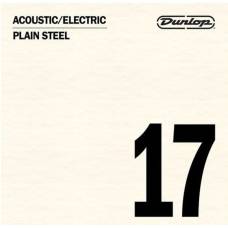 Струна Dunlop DPS17 Plain Steel String .017