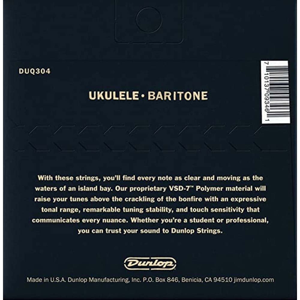 Струни для укулеле Dunlop DUQ304 Baritone 