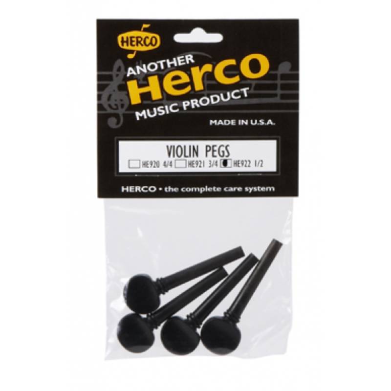 Колки DUNLOP HE922 HERCO VIOLIN PEGS - 1/2 SIZE