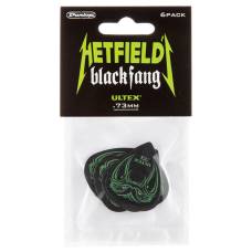 Медіатори Dunlop PH112P.73 Hetfield's Black Fang Player's Pack 0.73 mm (6 шт.)