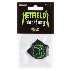 Медіатори Dunlop PH112P.94 Hetfield's Black Fang Player's Pack 0.94 mm (6 шт.)