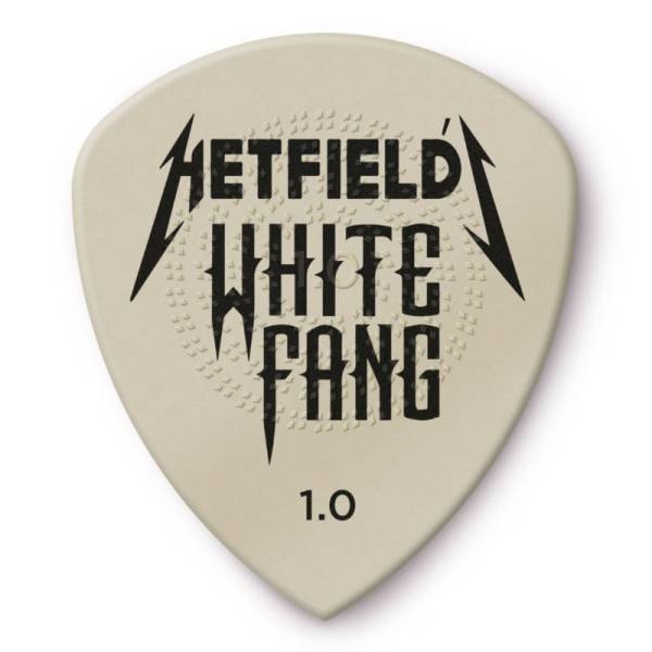 Медіатор Dunlop PH122R1.0 James Hetfield Signature White Fang Flow 1.00 mm