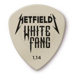 Медиатор Dunlop PH122R1.14 James Hetfield Signature White Fang Flow 1.14 mm Медиатор Dunlop PH122R1.14 James Hetfield Signature White Fang Flow 1.14 mm