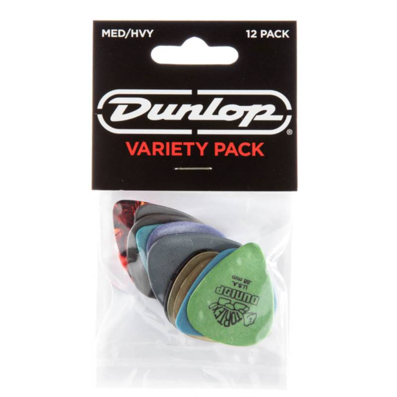 Медиаторы Dunlop PVP102 Medium/Heavy Variety Pack (12 шт.) (12 шт.)