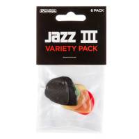 Медиаторы Dunlop PVP103 Jazz III Variety Pack (6 шт.) (6 шт.)