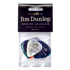 Медіатори Dunlop PVP106 Celluloid Medium Variety Pack (12 шт.) (12 шт.)