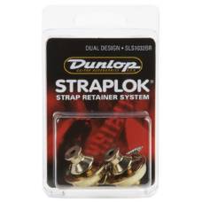 Стреплоки для ремня Dunlop SLS1032BR Strap Retainers Dual Design - Brass