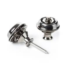 Стреплоки для ремня DUNLOP SLS1036BN STRAPLOK STRAP RETAINERS DUAL DESIGN - BLACK NICKEL