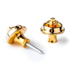 Стреплоки для ремня Dunlop SLS1104G Strap Retainers Original - 24KT Gold