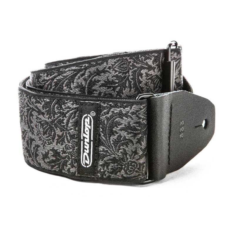 Ремінь для гітари DUNLOP D6714 JACQUARD BLACK THISTLE STRAP