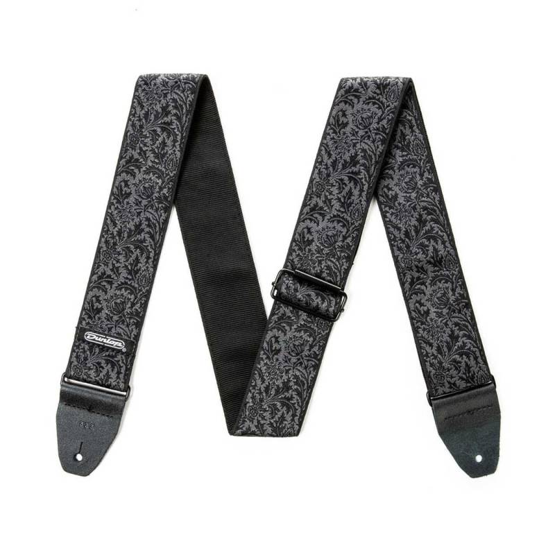 Ремінь для гітари DUNLOP D6714 JACQUARD BLACK THISTLE STRAP
