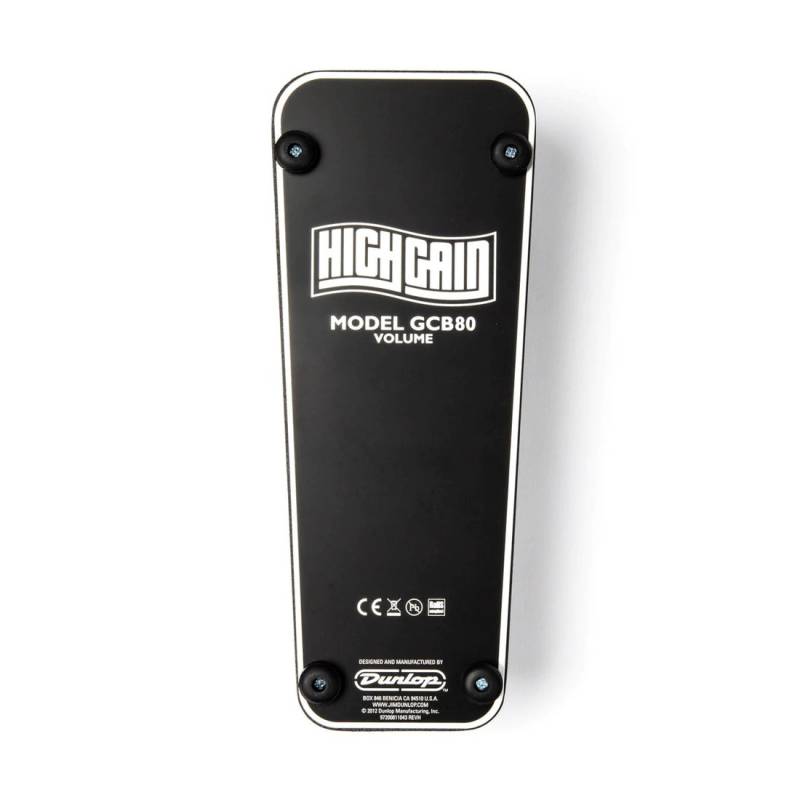 Педаль эффектов DUNLOP HIGH GAIN VOLUME PEDAL