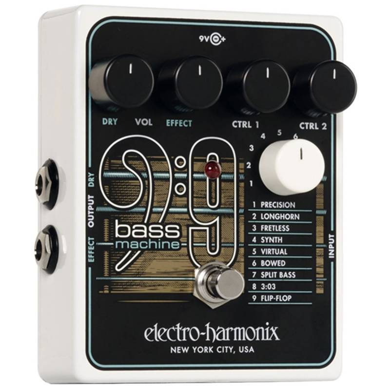 Педаль эффектов Electro-Harmonix Bass9 Bass Machine