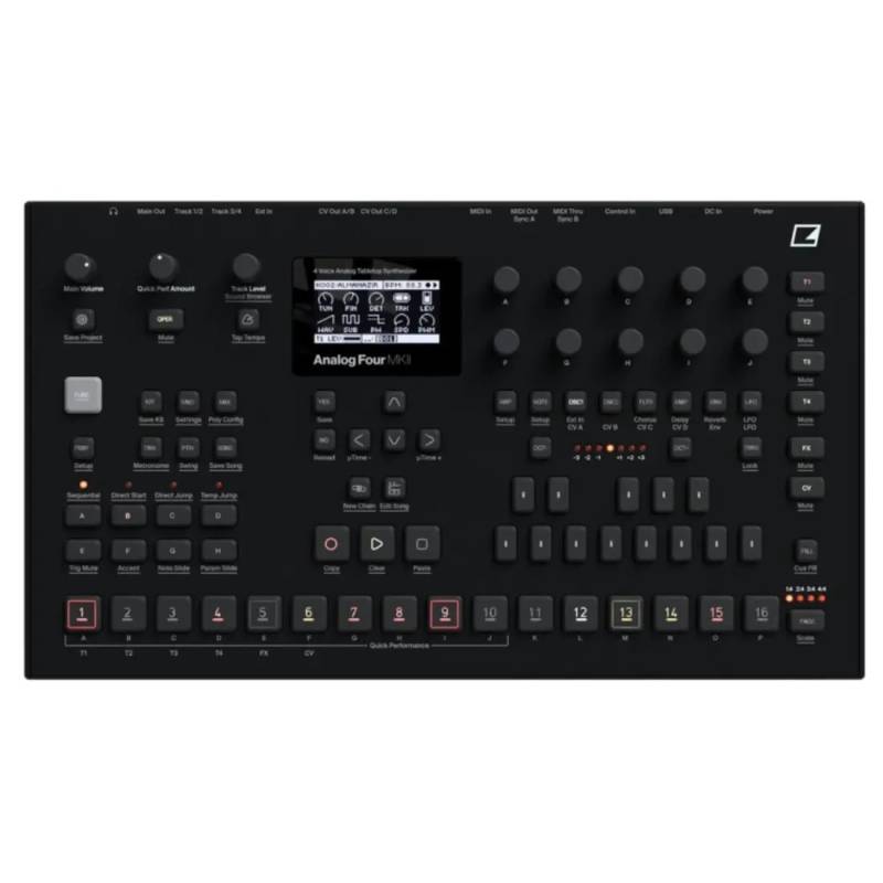 Синтезатор Elektron Analog Four MKII Black