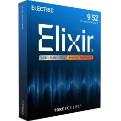 Струни для електрогітари Elixir 12007 Nanoweb Nickel Plated Steel 7-String Super Light 9/52