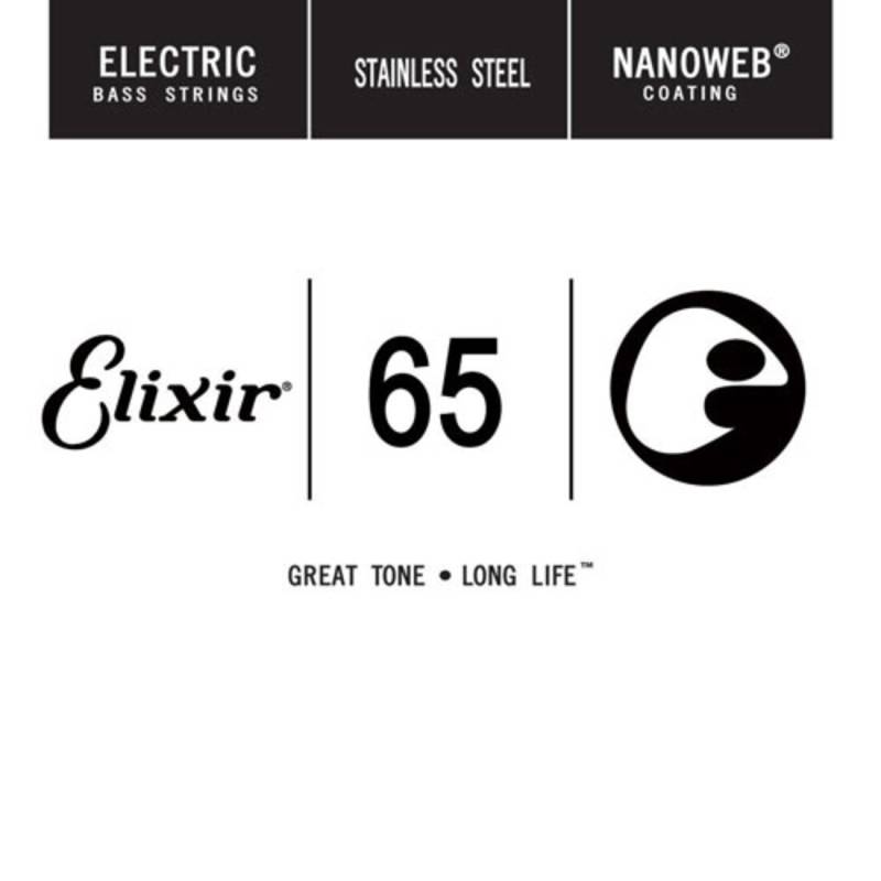 Струна Elixir 13366 Nanoweb Stainless Steel .065