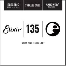 Струна Elixir 13437 Nanoweb Stainless Steel .135