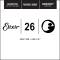Струна Elixir 14126 Nanoweb Phosphor Bronze .026