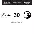 Струна Elixir 14130 Nanoweb Phosphor Bronze .030