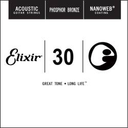 Струна Elixir 14130 Nanoweb Phosphor Bronze .030