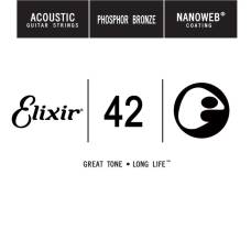 Струна Elixir 14142 Nanoweb Phosphor Bronze .042