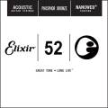 Струна Elixir 14152 Nanoweb Phosphor Bronze .052