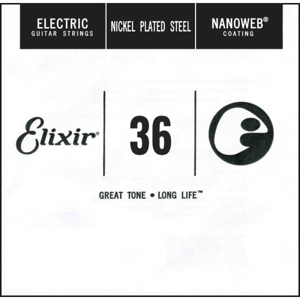 Струна Elixir 15236 Nanoweb Nickel Plated Steel .036