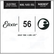 Струна Elixir 15256 Nanoweb Nickel Plated Steel .056