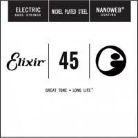 Струна Elixir 15345 Nanoweb Long Scale .045