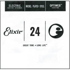 Струна Elixir 16224 Optiweb Nickel Plated Steel .024
