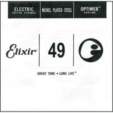Струна Elixir 16249 Optiweb Nickel Plated Steel .049