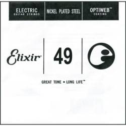 Струна Elixir 16249 Optiweb Nickel Plated Steel .049