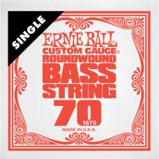 Струна Ernie Ball 1670 Nickel Wound .070