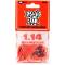 Медіатори Ernie Ball 9194 Red Everlast Guitar Player's Pack 1.14 mm (12 шт.)