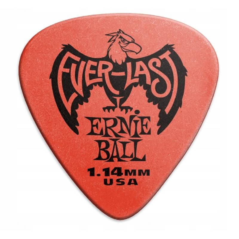 Медиаторы Ernie Ball 9194 Red Everlast Guitar Player's Pack 1.14 mm (12 шт.)