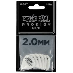 Медіатори Ernie Ball 9203 Prodigy Mini Player's Pack 2.0 mm (6 шт.)