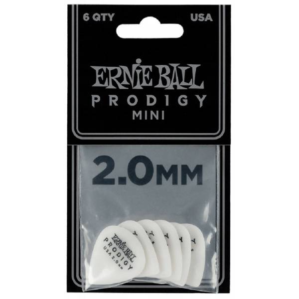 Медіатори Ernie Ball 9203 Prodigy Mini Player's Pack 2.0 mm (6 шт.)