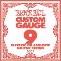 Струна Ernie Ball 1009 Plain Steel .009