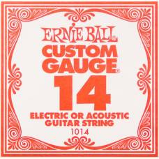 Струна Ernie Ball 1014 Plain Steel .014