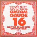 Струна Ernie Ball 1016 Plain Steel .016