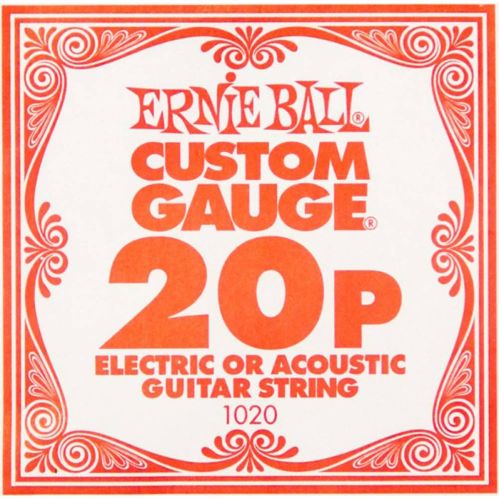 Струна Ernie Ball 1020 Plain Steel .020