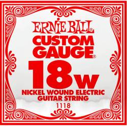 Струна Ernie Ball 1118 Nickel Wound .018 Струна Ernie Ball 1118 Nickel Wound .018