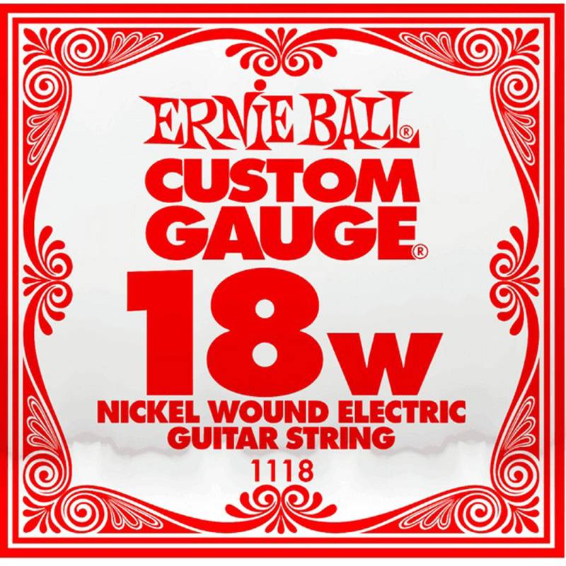 Струна Ernie Ball 1118 Nickel Wound .018