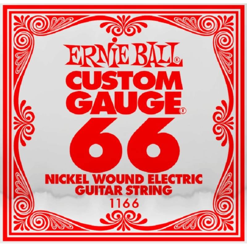Струна Ernie Ball 1166 Nickel Wound .066