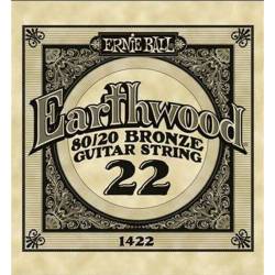 Струна Ernie Ball 1422 Earthwood 80/20 Bronze .022