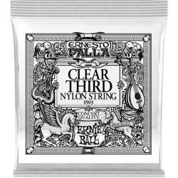 Струна Ernie Ball 1503 Clear 3rd Ernesto Palla Nylon .040