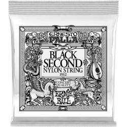 Струна Ernie Ball 1512 Black 2nd Ernesto Palla Nylon .032