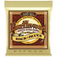 Струни для акустичної гітари Ernie Ball 2008 Earthwood 80/20 Bronze Rock and Blues 10/52