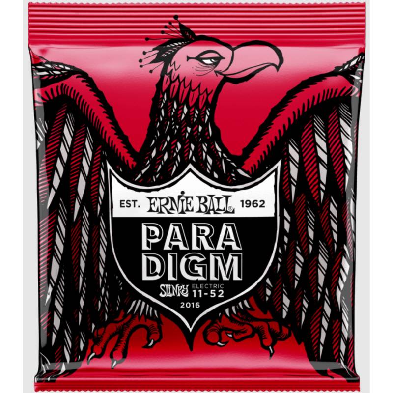 Струны для электрогитары Ernie Ball 2016 Paradigm Slinky 11/52